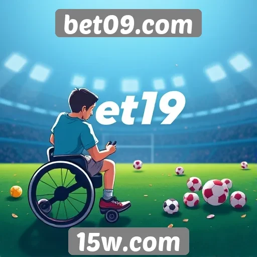 Acessibilidade e design do site de jogos bet09